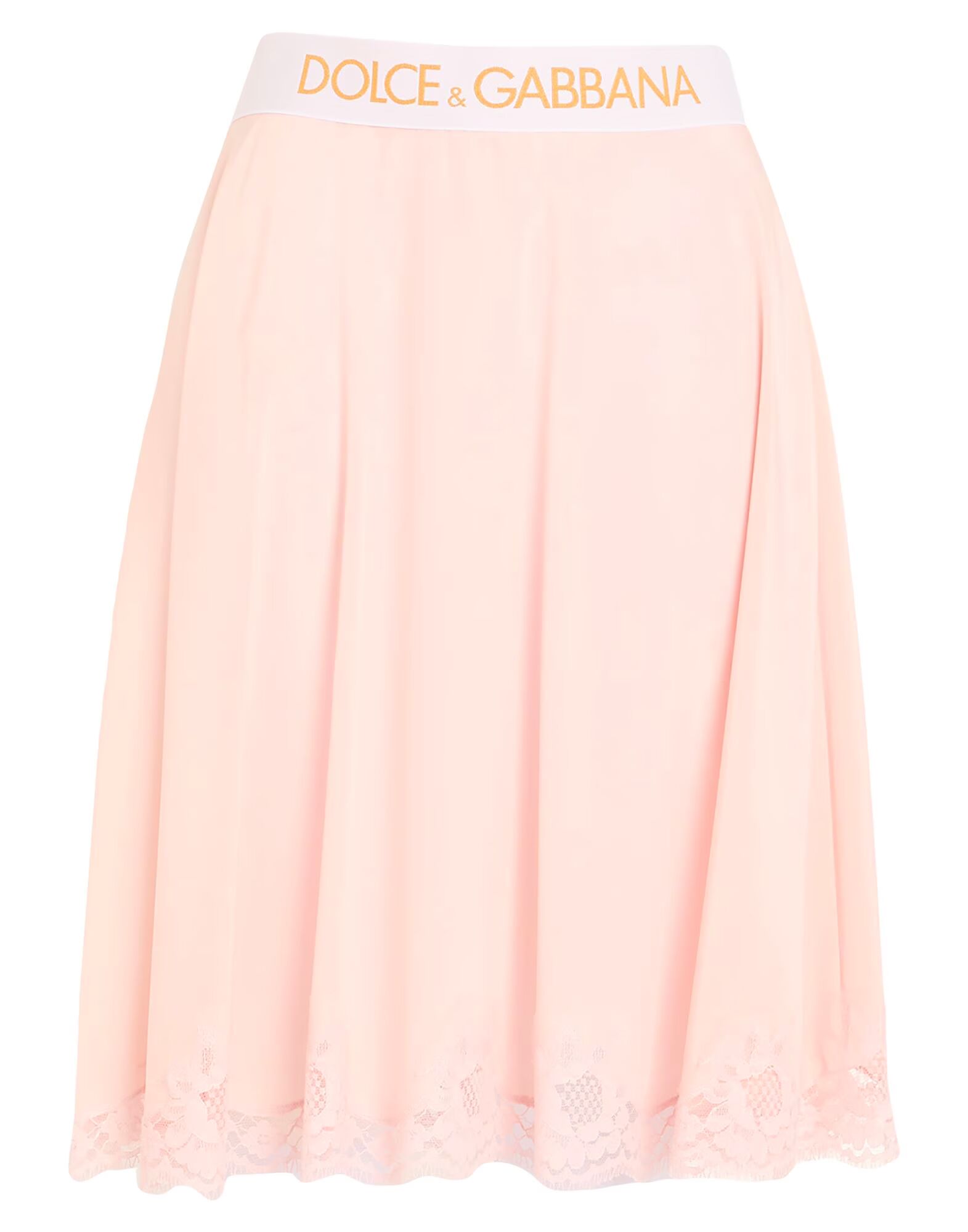 

Юбка миди Dolce&Gabbana, светло-розовый