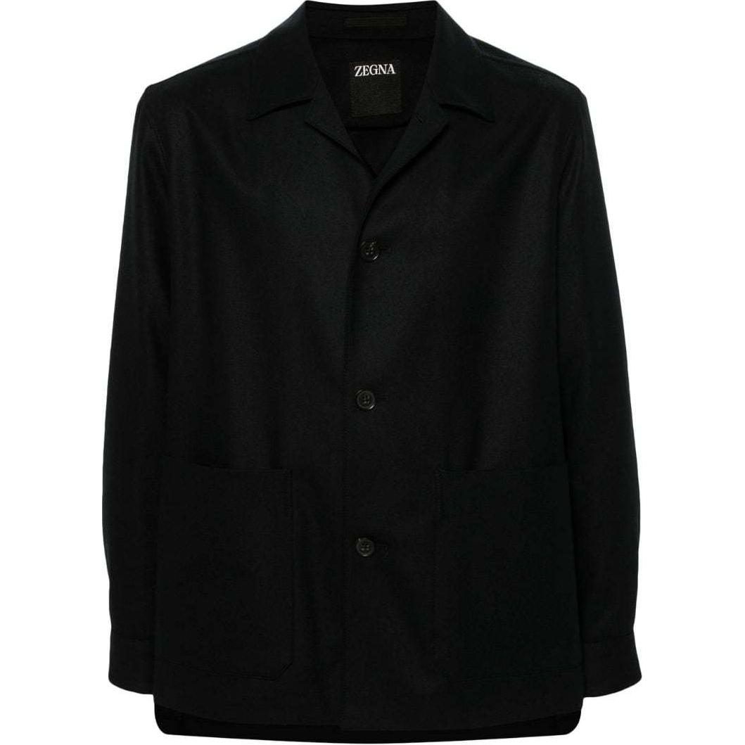 

Ermenegildo Zegna Зигна куртка-рубашка, Black