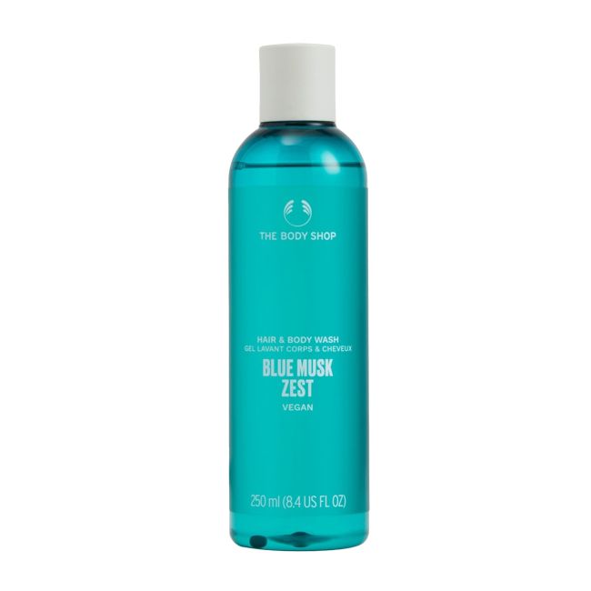 

Гель для душа и волос с цедрой голубого мускуса The Body Shop, 250 мл