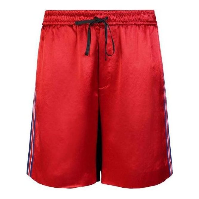 Шорты Gucci Red Black, lifestyle, красно-черный