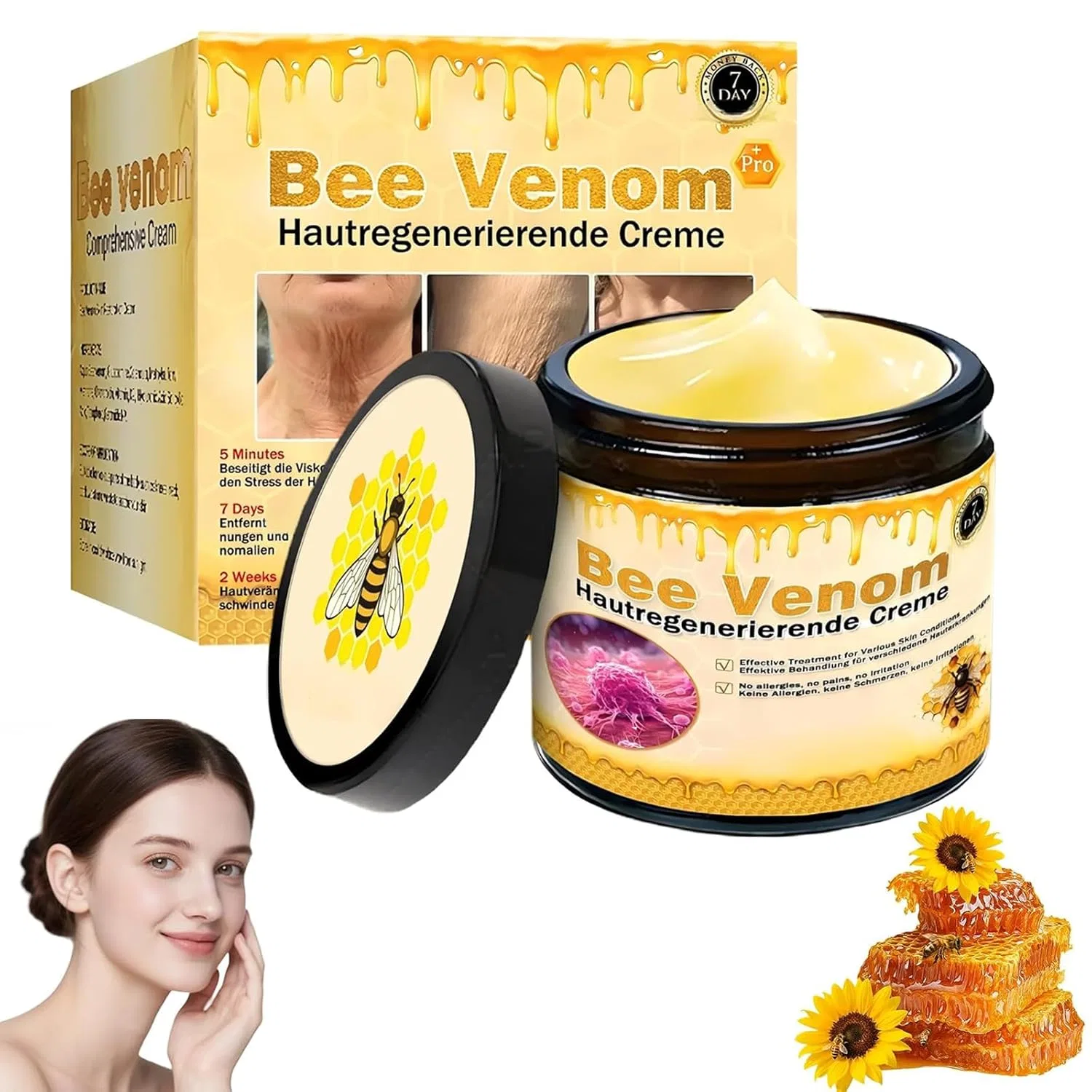 Комплексный крем с пчелиным ядом Bee Venom Pro, 50 г Yxtecd