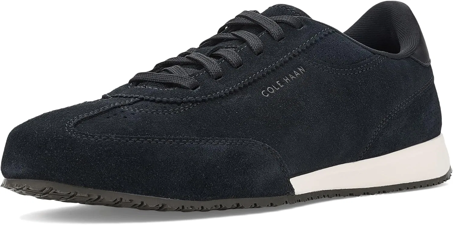 Кроссовки Cole Haan Grand Crosscourt Men's Slimstride, Black, Black, Suede, Ivory