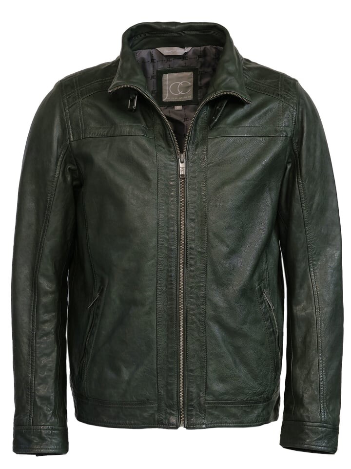 

Кожаная куртка JCC 3102240, цвет bottle green