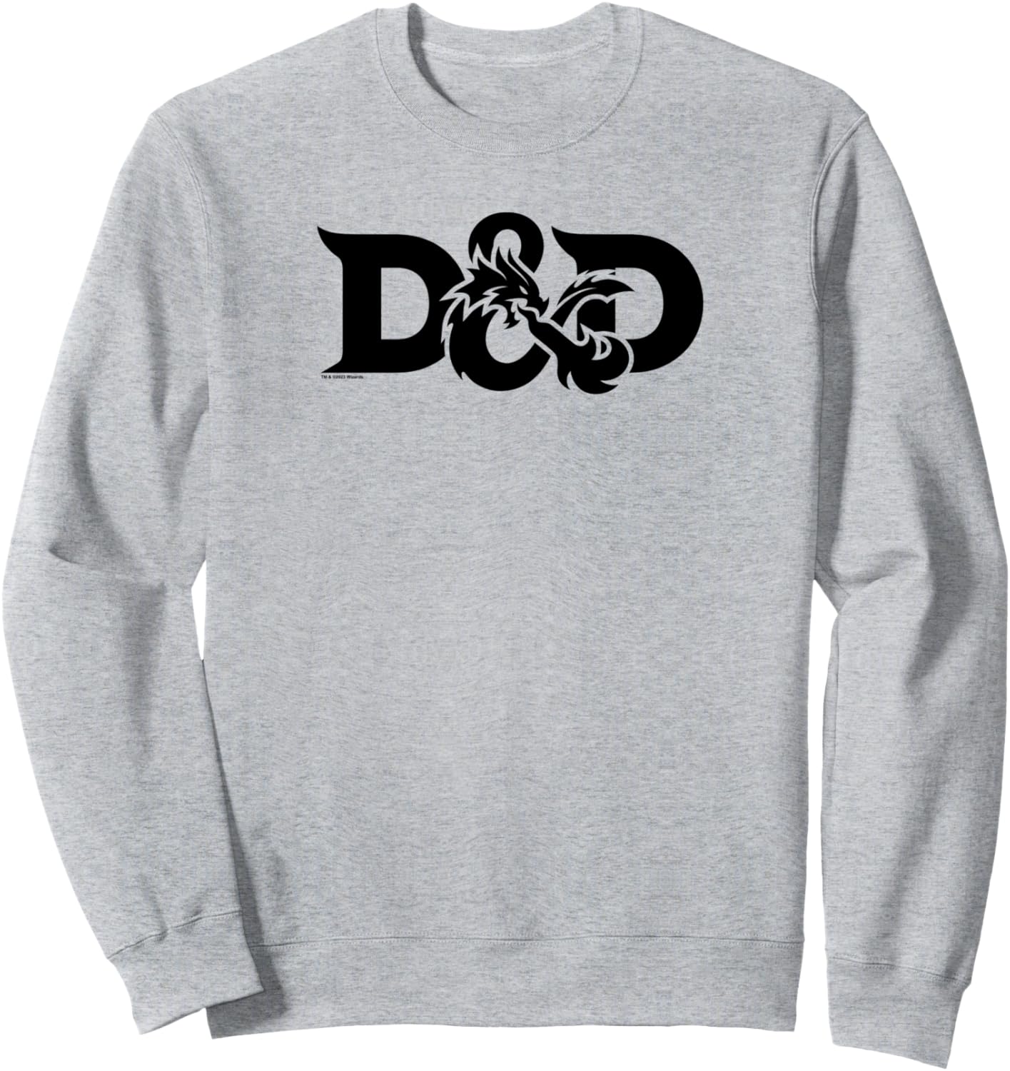 

Официальная толстовка Dungeons & Dragons DnD с черным логотипом, серая, Черный, Официальная толстовка Dungeons & Dragons DnD с черным логотипом, серая