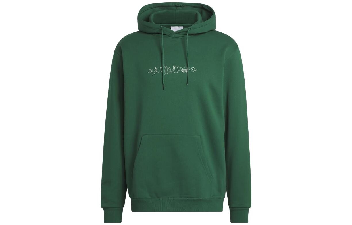 

Толстовка с капюшоном LC FLOWER мужская зеленая Adidas Originals, зеленый