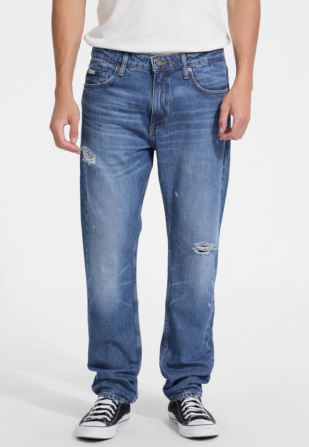 

Джинсы прямого кроя Guess Jeans, синий