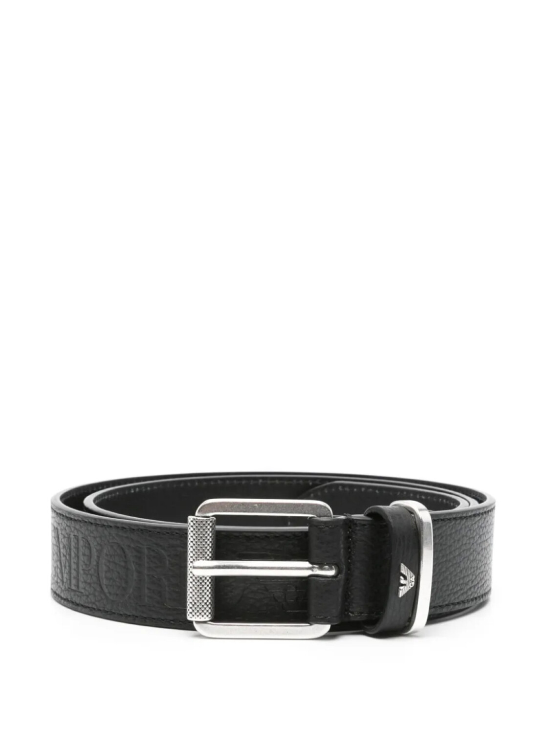 

Emporio Armani кожаный ремень, черный