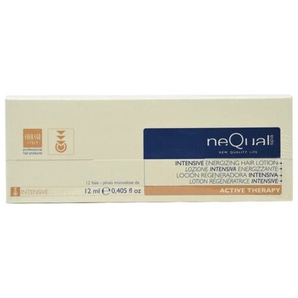 

Италия Nequal Intensive Energizing Hair Lotion 12 флаконов x 0,33 унции - Упаковка из 12 штук Ever Ego