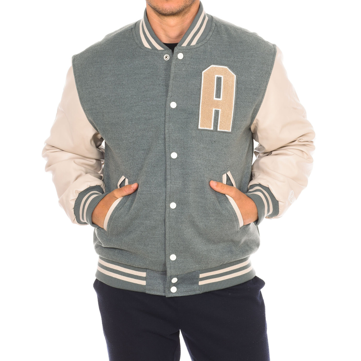

Спортивные товары на бейсбольной куртке fw22 020 Attice Sporting Goods, серый