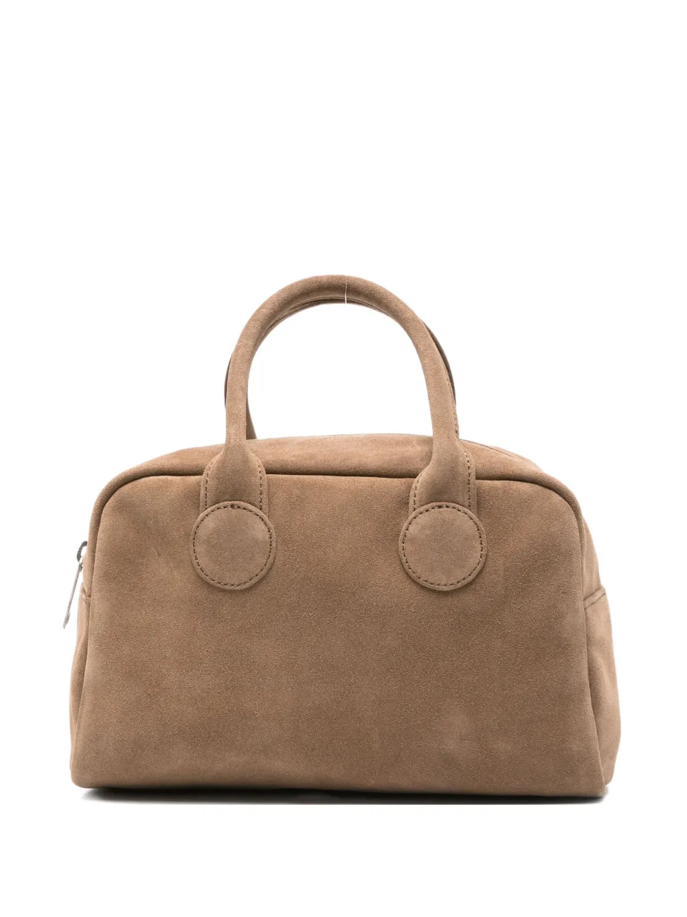 

Сумка-тоут из телячьей замши с ручкой сверху Marge Sherwood, коричневый