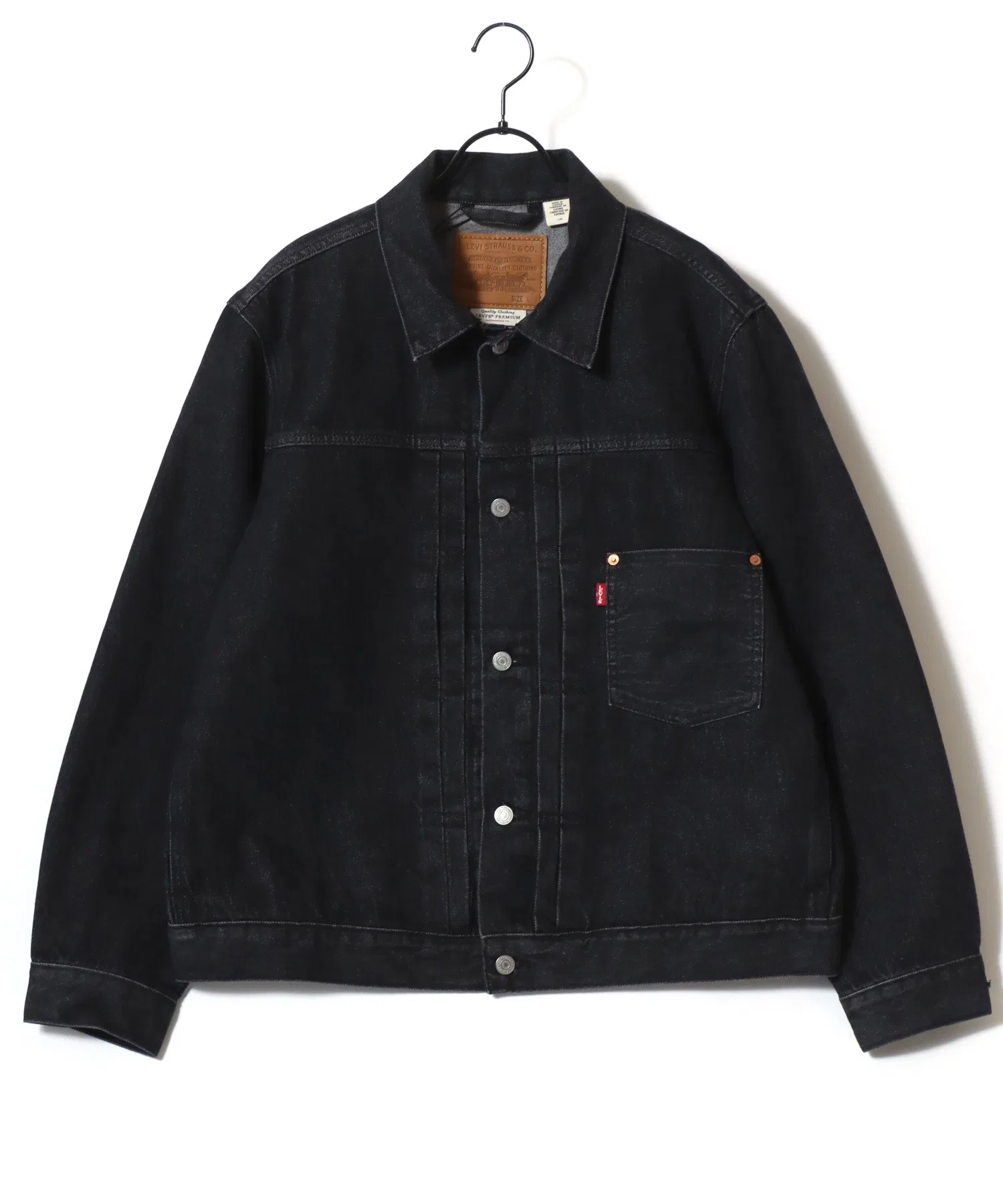Джинсовая куртка Levi's TYPE-1 TRUCKER / Джинсовая куртка оверсайз / G-Jean / Женская / Мужская — фото 2