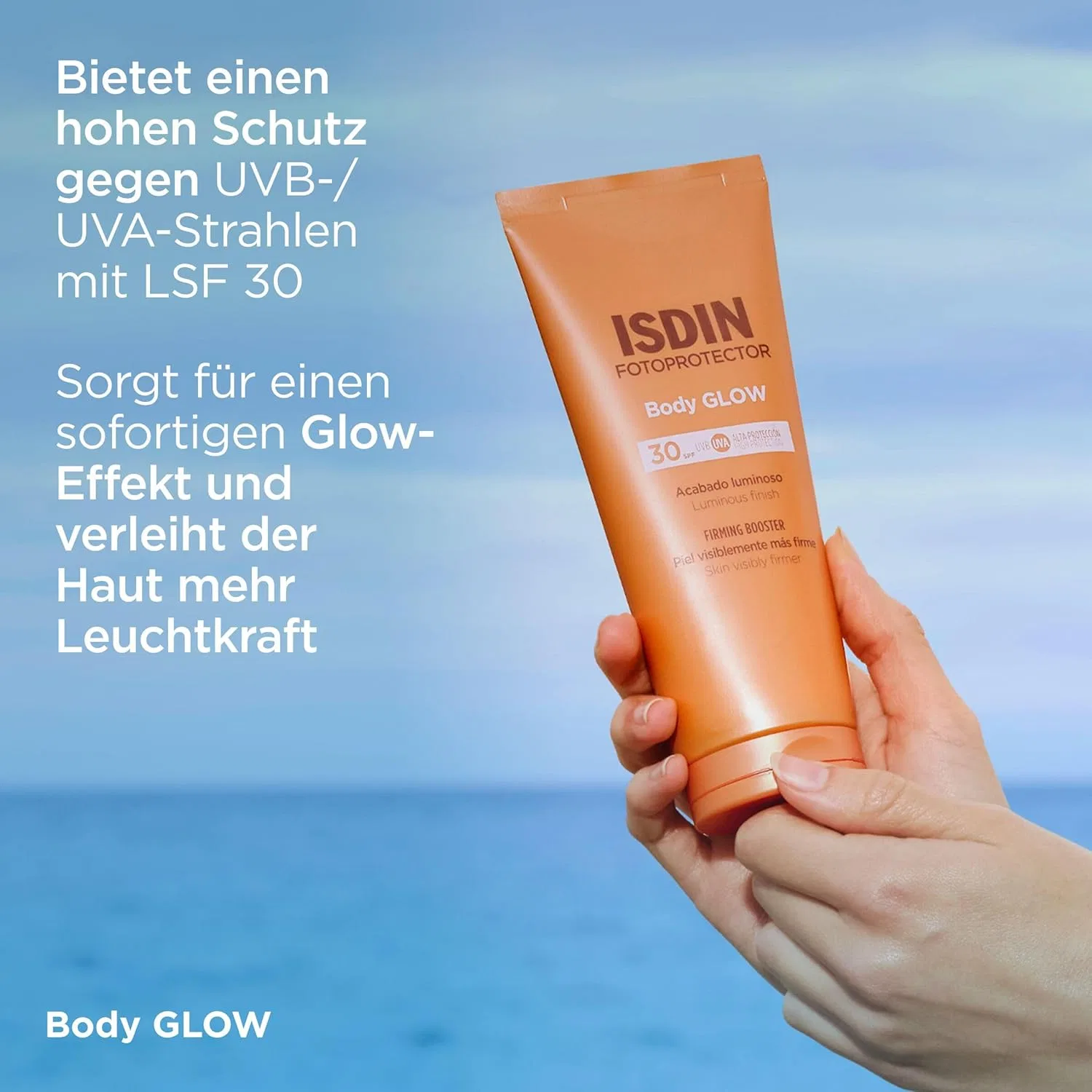 Солнцезащитный лосьон ISDIN Fotoprotector Body Glow SPF 30 с эффектом сияния Isdin — фото 3