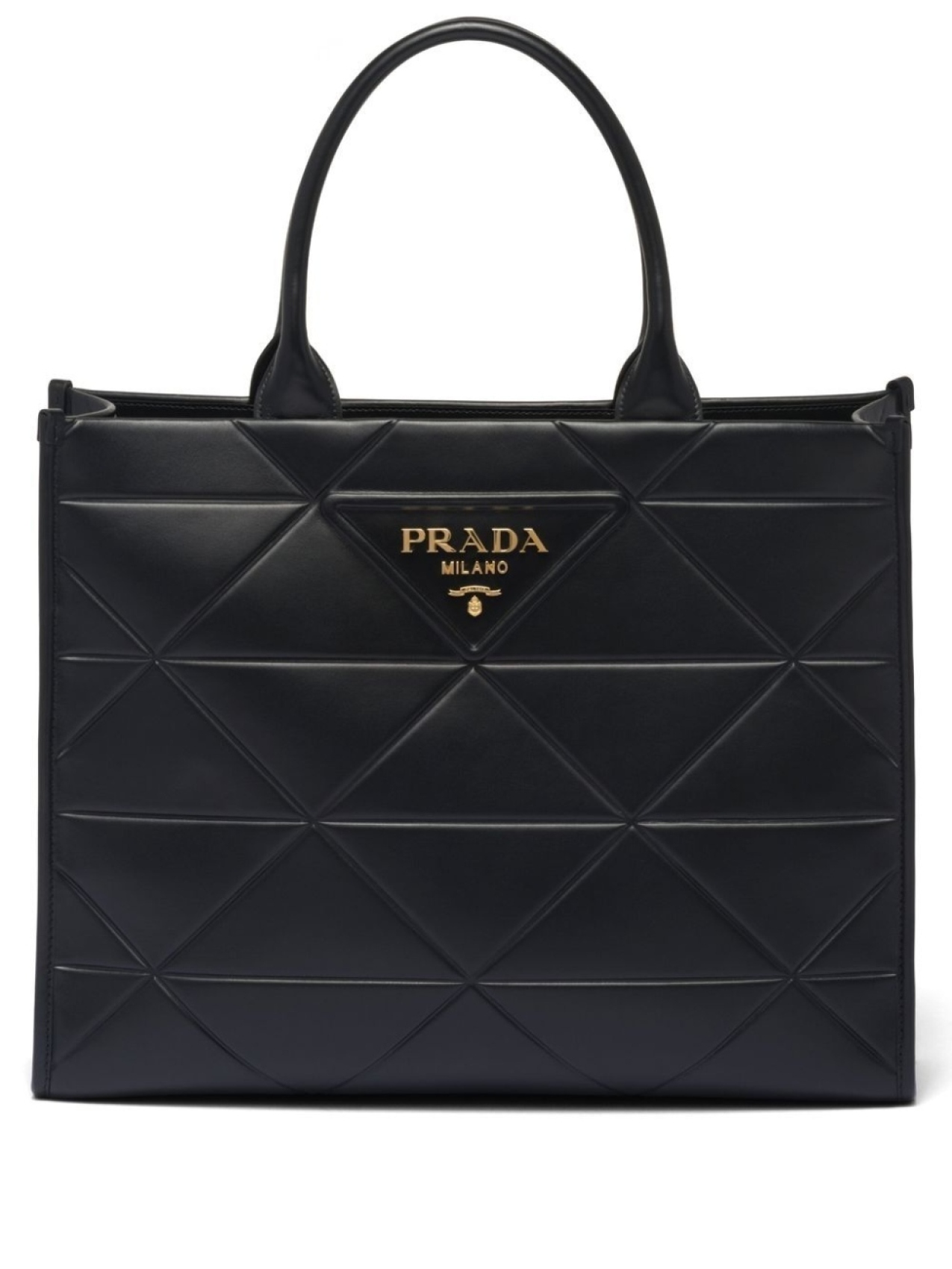 

Большая сумка Prada, черный