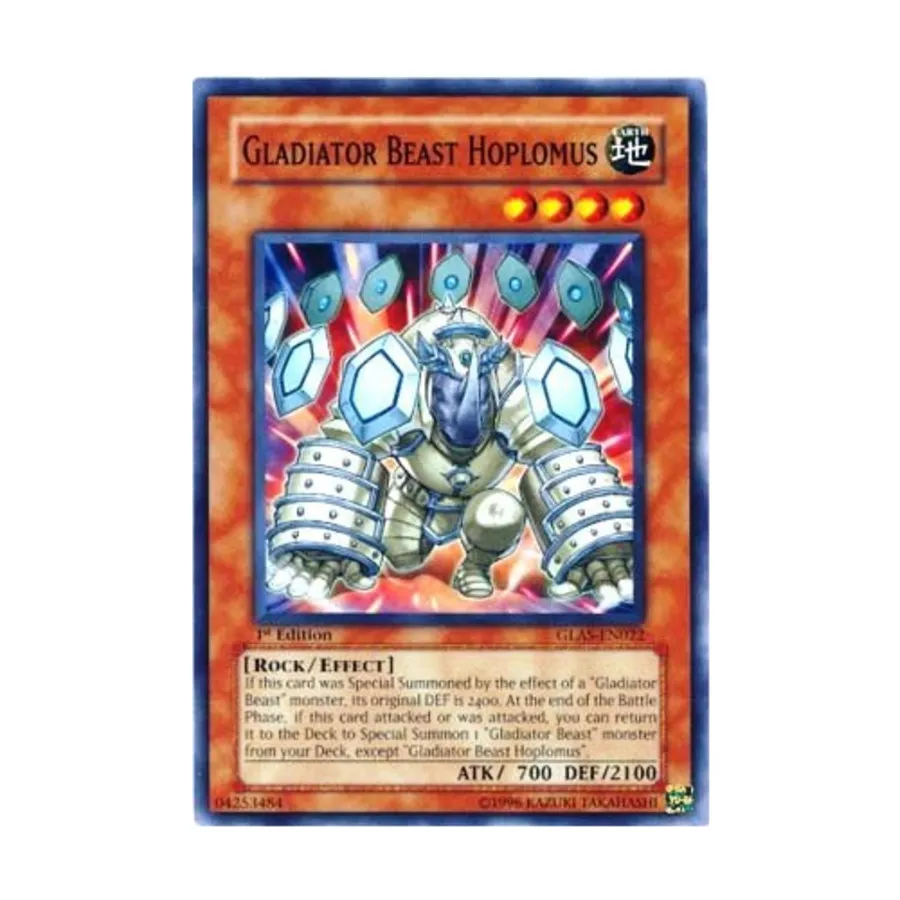 

CCG Гладиатор-зверь Гопломус (Обычный), Yu-Gi-Oh - Gladiator's Assault - Singles