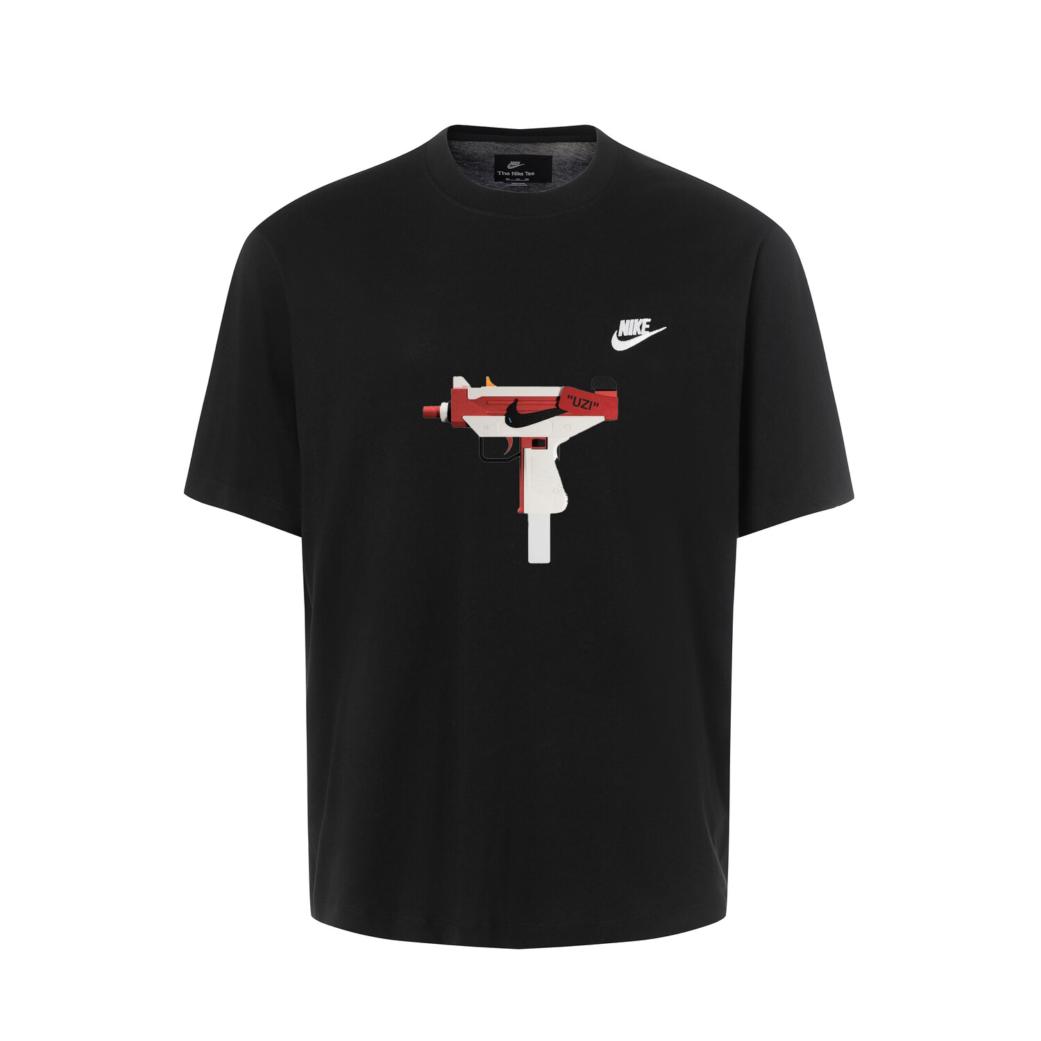 

Футболка унисекс черная Nike, черный