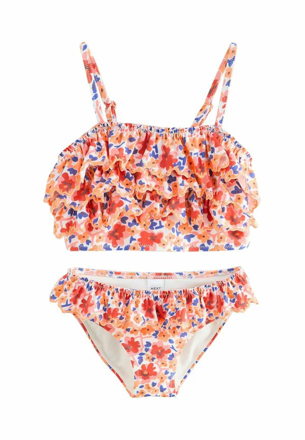 Бикини с оборками Next, Orange Ditsy Floral