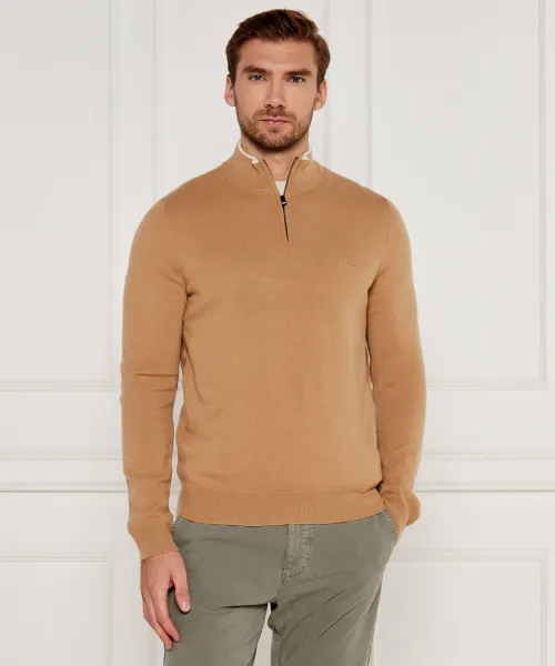 

Шерстяной свитер Emarlo Regular fit Boss, бежевый