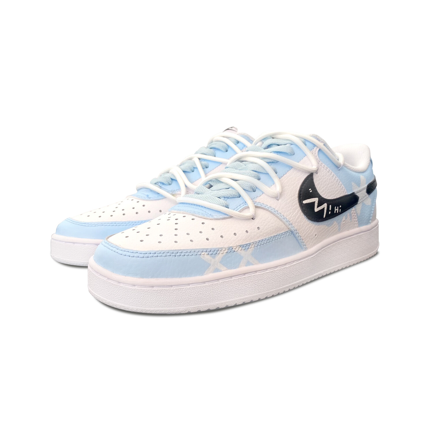 

Мужские кроссовки для скейтбординга Nike Court Vision 1, Light Blue