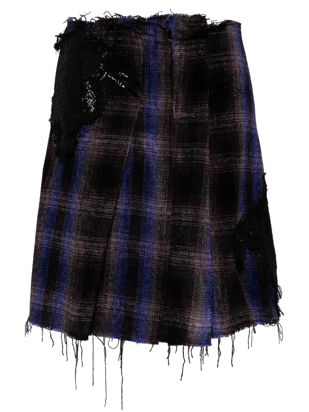 

Юбка в клетку Song For The Mute, фиолетовый