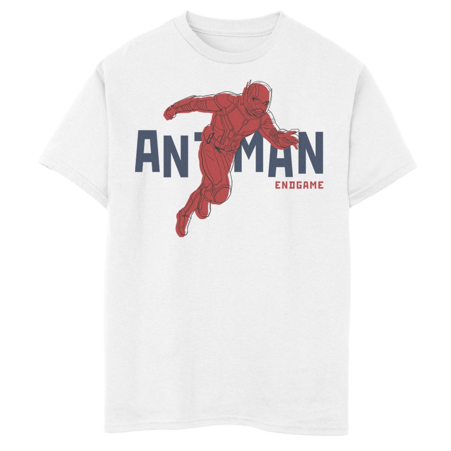 

Футболка с портретом в стиле поп-арт для мальчиков 8–20 лет «Marvel Avengers: Endgame Antman» Licensed Character