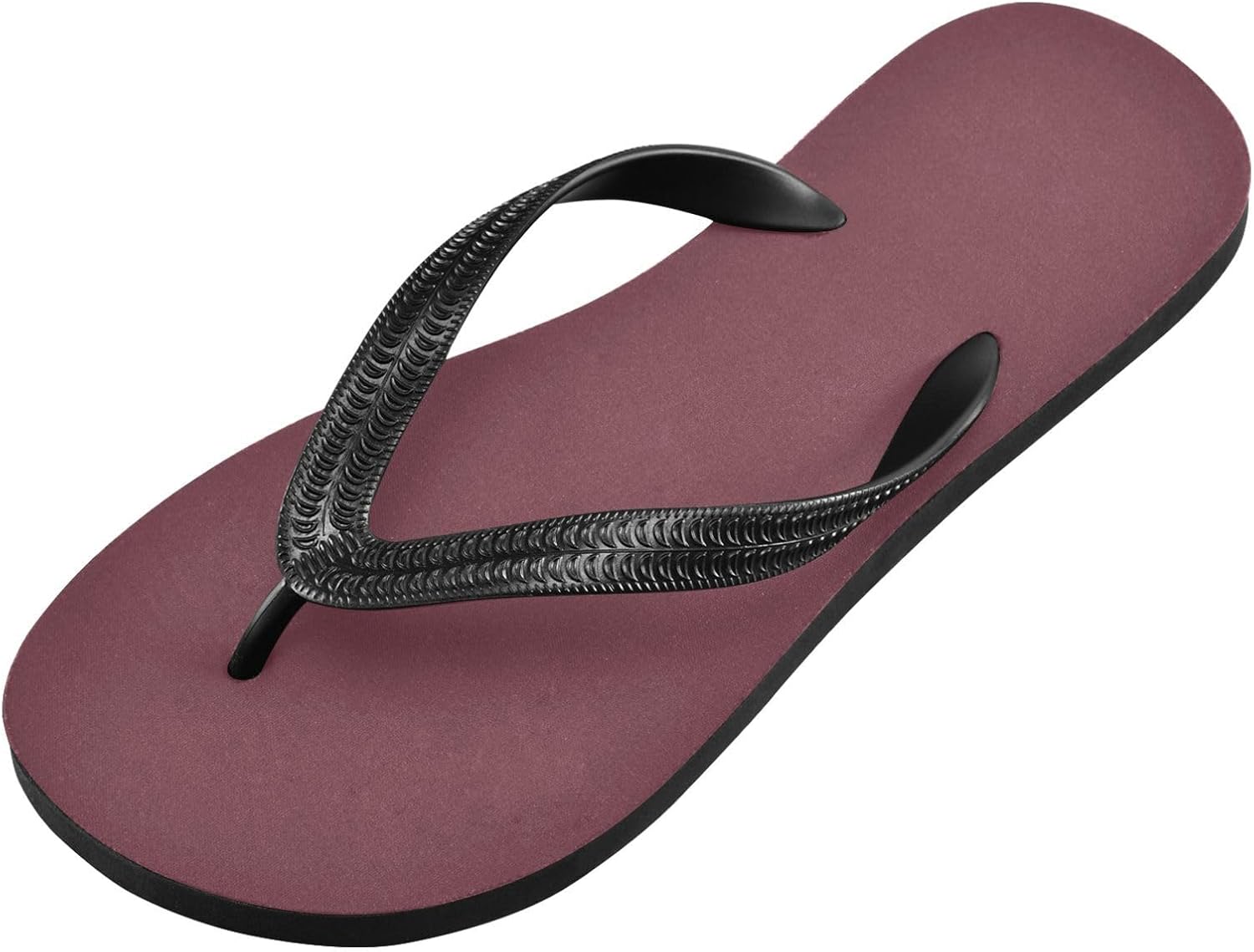 

Бордовые сланцы-шлепанцы для пляжа с душем, резиновые нескользящие летние шлепанцы для мужчин и женщин, для прогулок Sinestour