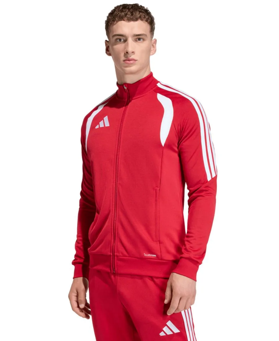 Мужская тренировочная куртка Tiro 26 League на молнии спереди Adidas, team power красный