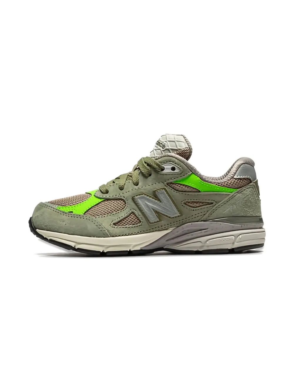 Кроссовки 990v3 "Patta x New Balance PS" New Balance Kids, зеленый — фото 2