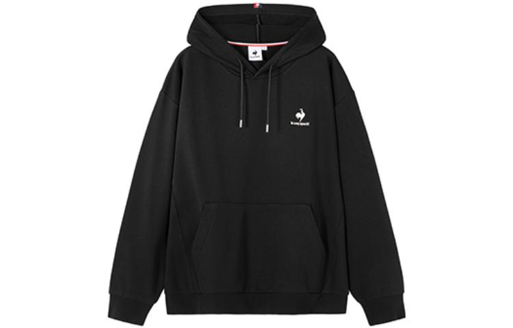 

Le Coq Sportif Толстовка унисекс, черные, с капюшоном, средней плотности, другие