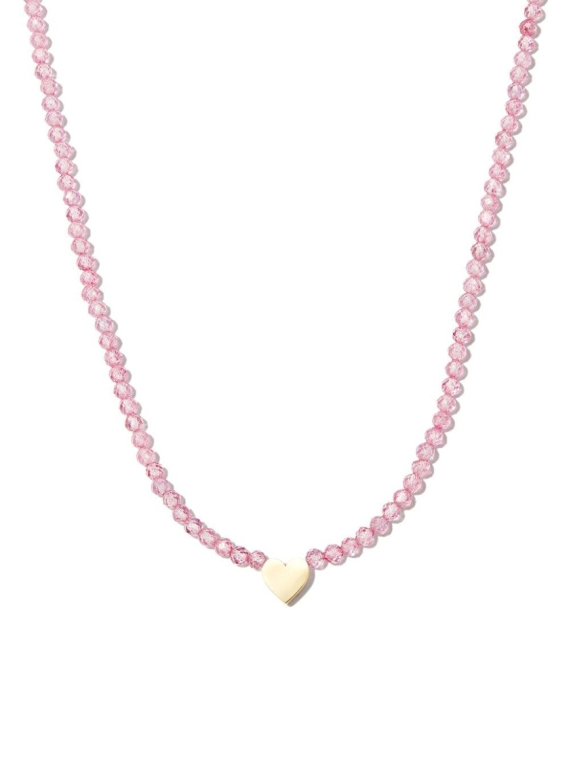 

Колье Warrior Heart из желтого золота с амазонитами Roxanne First, золотой