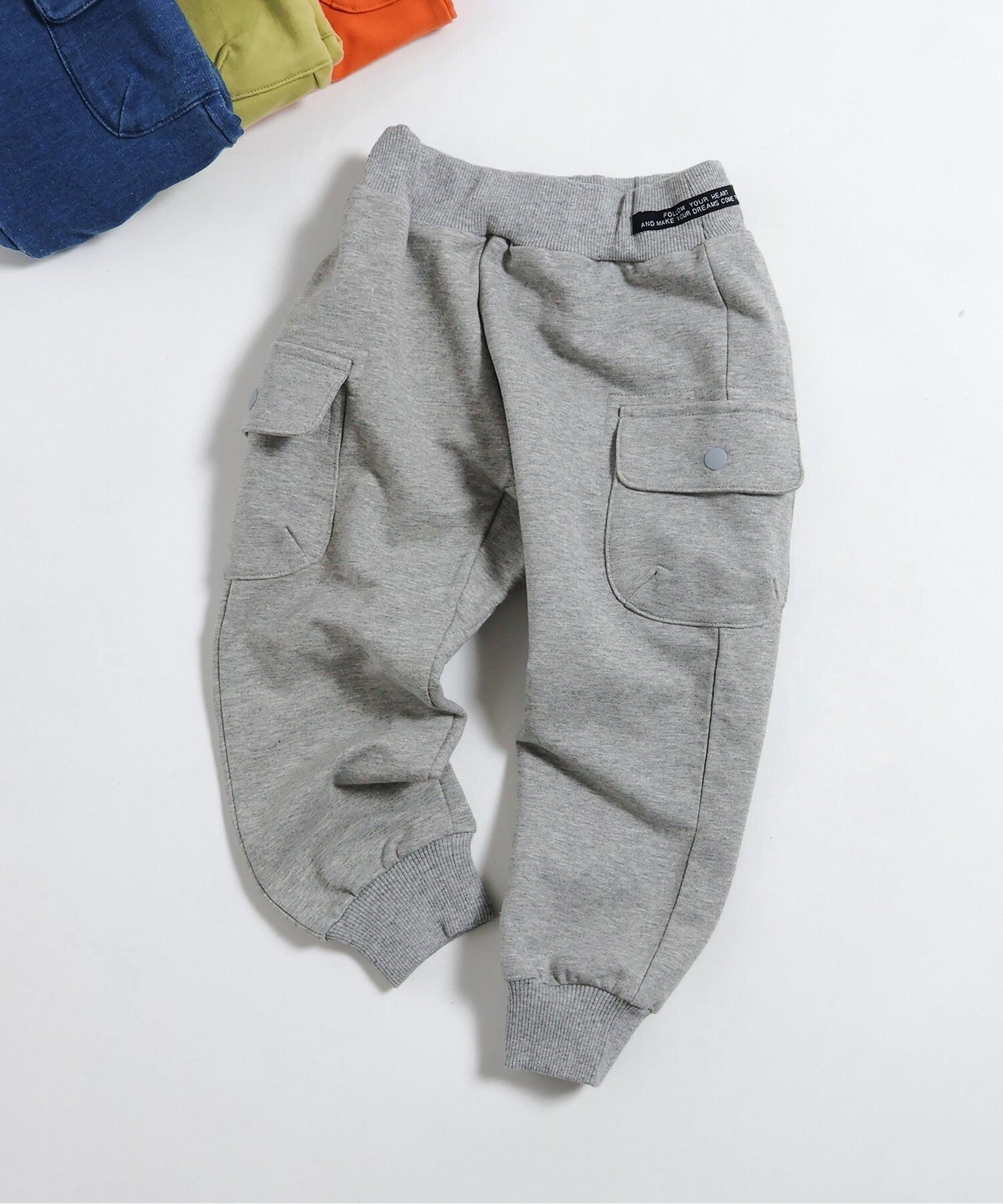 Брюки Раскрой и пошив брюк-карго, длина 10 дюймов. breeze, gray