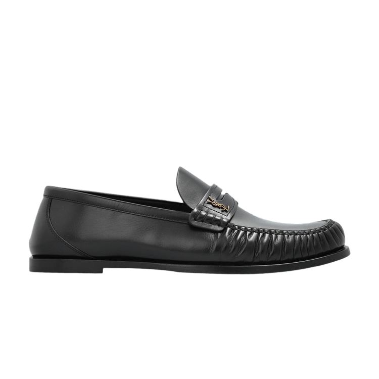 

Кроссовки Saint Laurent Le Loafer Penny Slippers 'Black', черный
