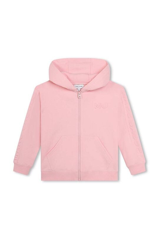 

Marc Jacobs Детская хлопковая толстовка, розовый