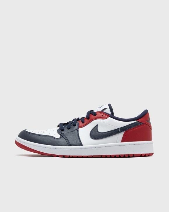 

Кроссовки Jordan Air Jordan 1 Low G, цвет white/obsidian-varsity red