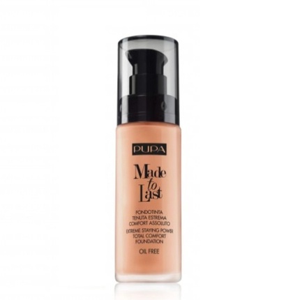 

Pupa Made To Last Paraben-Free Стойкая жидкая тональная основа 070 Dark Sand - 30 мл Pupa Milano