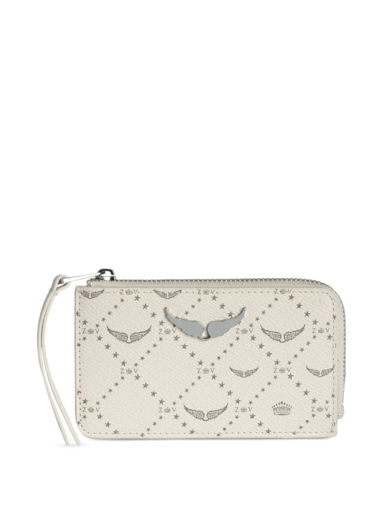 

Держатель для карт с монограммой Zadig&Voltaire, белый