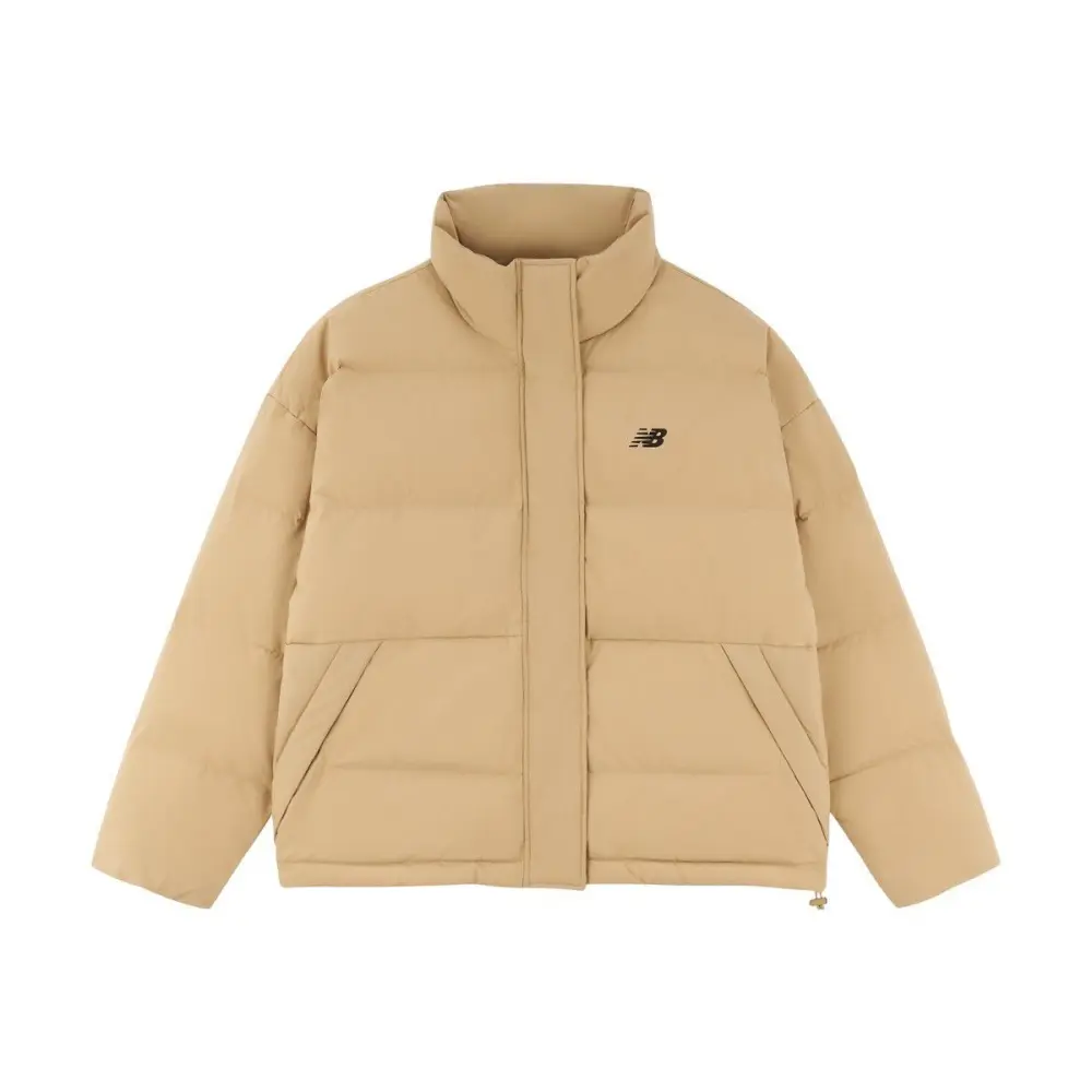 

New Balance Женская пуховая куртка светло-коричневого цвета, Light Brown