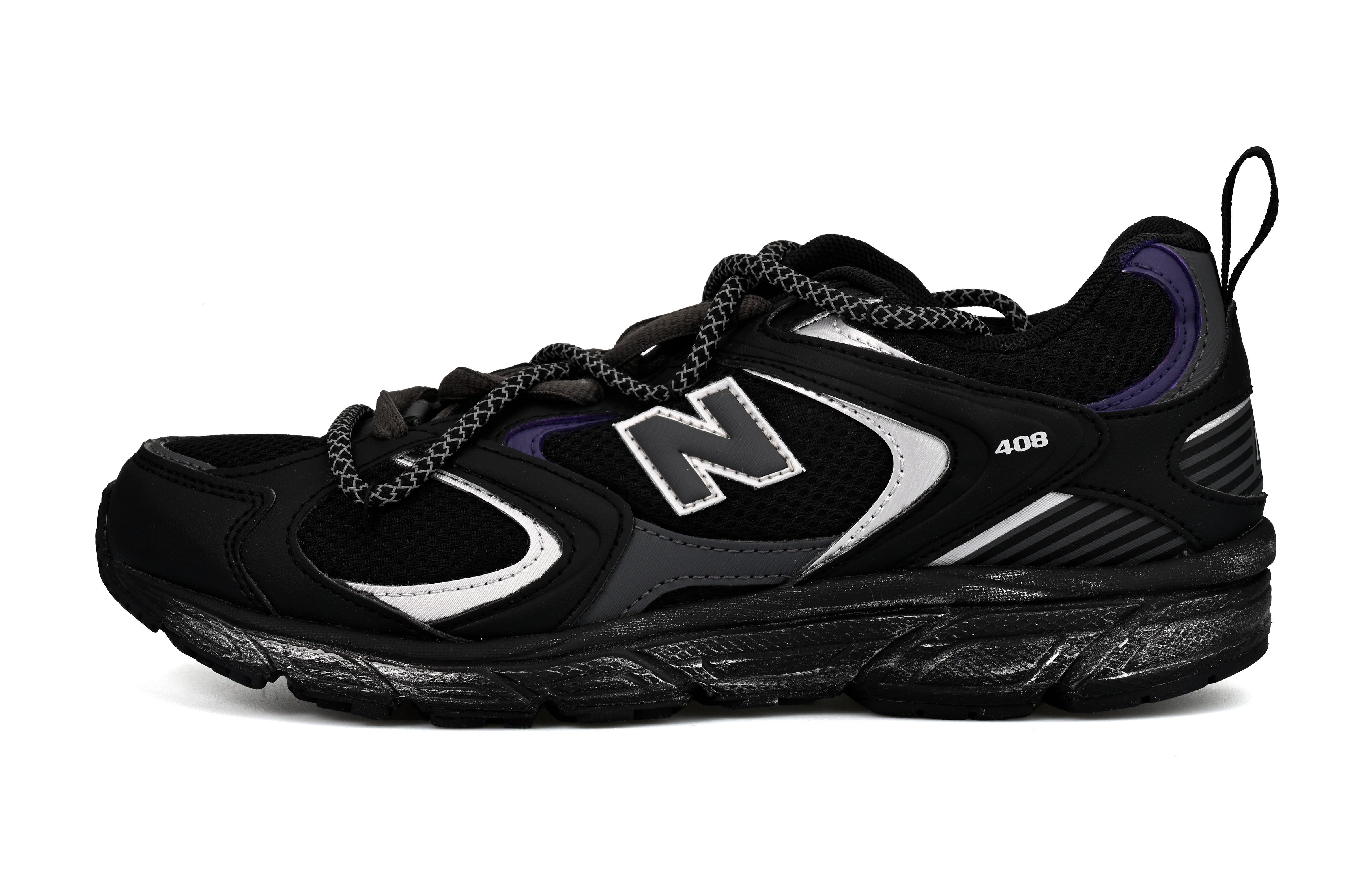 

408 Кроссовки унисекс с низким верхом, черный New Balance