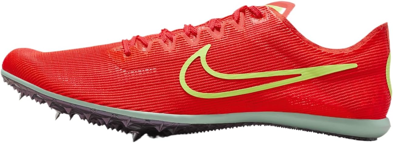 

Легкоатлетические бутсы для бега на длинные дистанции Nike Zoom Mamba 6, 4,5 дюйма, белые/черные, Bright Crimson/Hyper Orange/Barely Volt/Washed Coral