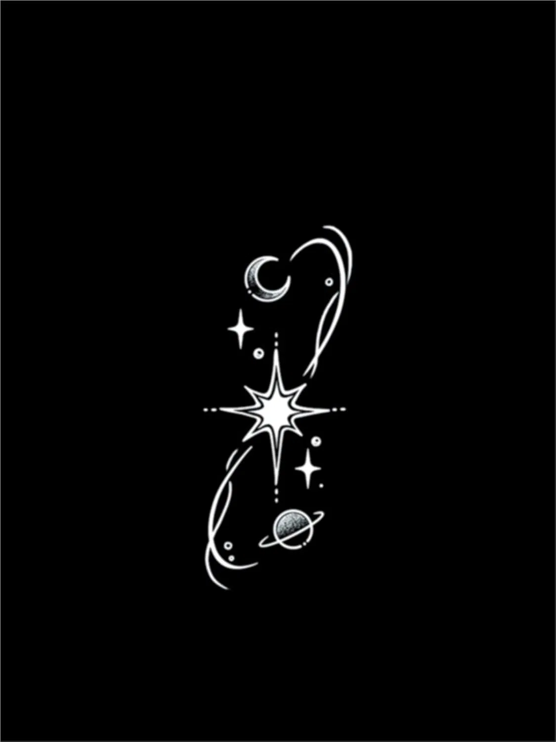 Временные татуировки Infinite Galaxy Juice, 2 шт, One Color — фото 2