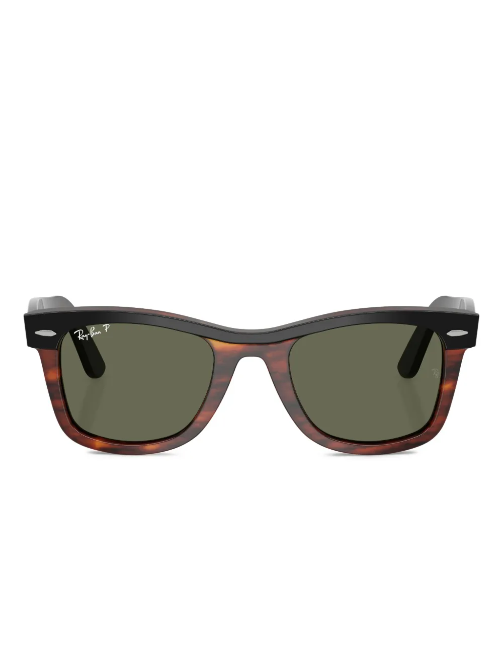 

Солнцезащитные очки в квадратной оправе Ray-Ban, черный