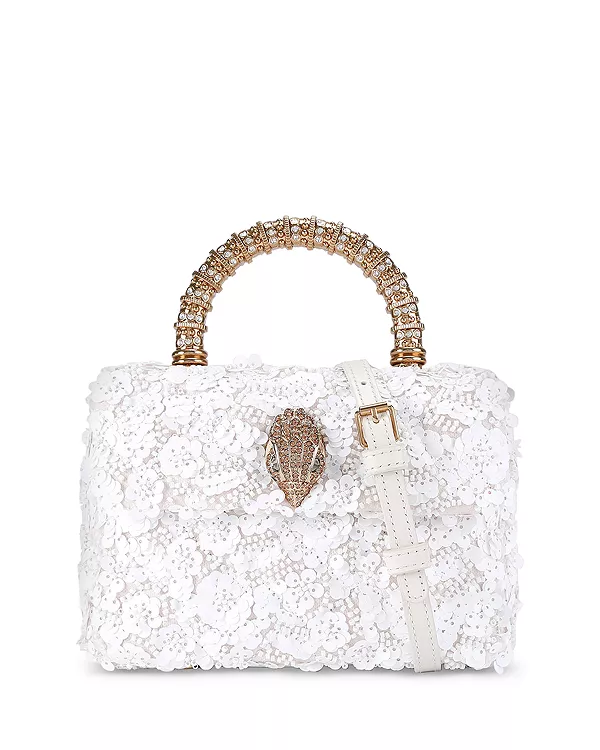 

Мини-Сумка Kensington через плечо с верхней ручкой Kurt Geiger London, белый