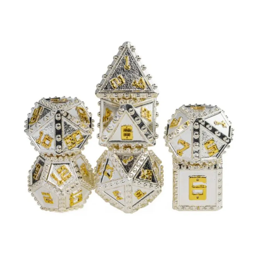 

Поликомплект священной бригандинной брони (7), Dice Sets - Metal - Brigandine