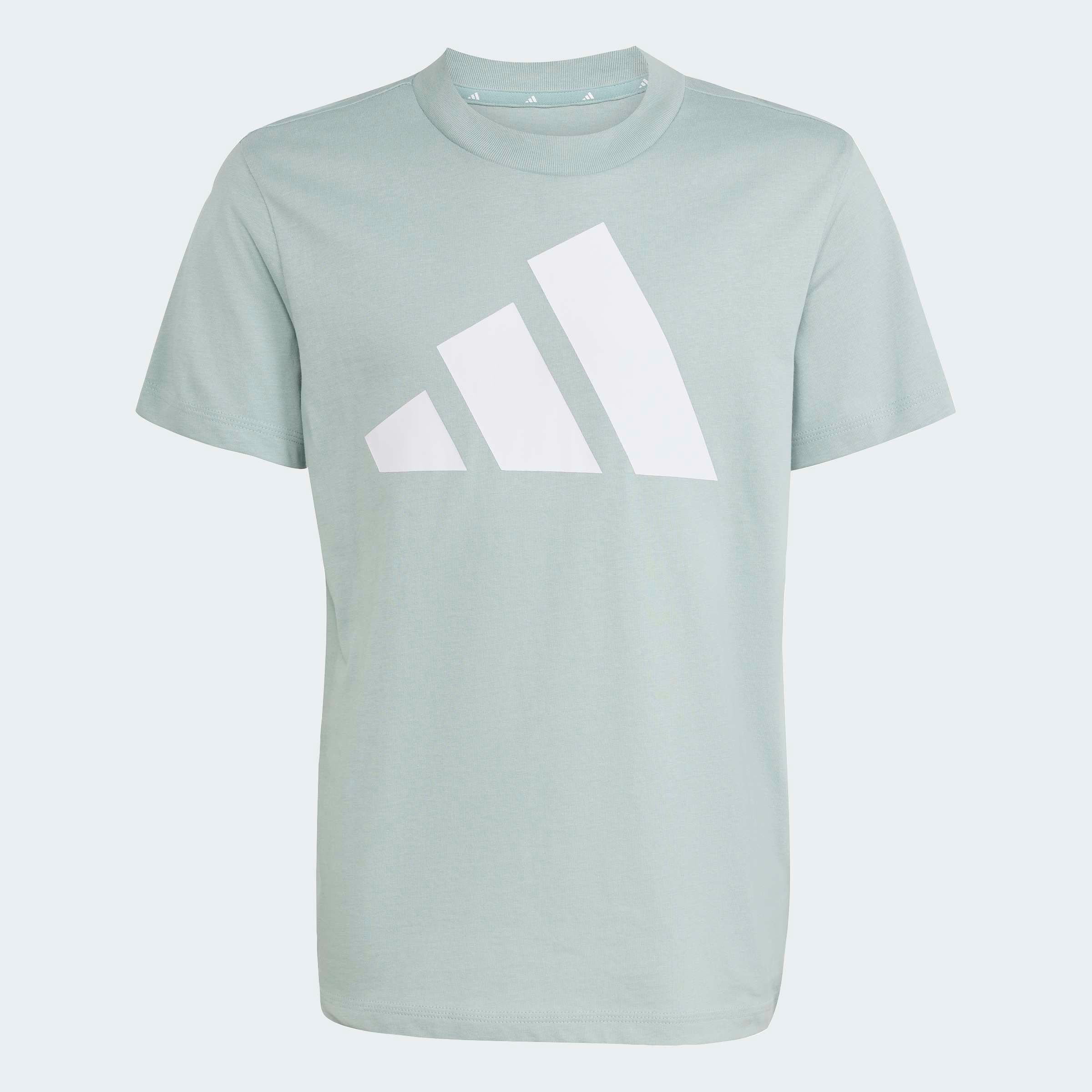 Adidas Sportswear Футболка Performance 'Essentials' в пастельно-зеленом цвете — фото 2
