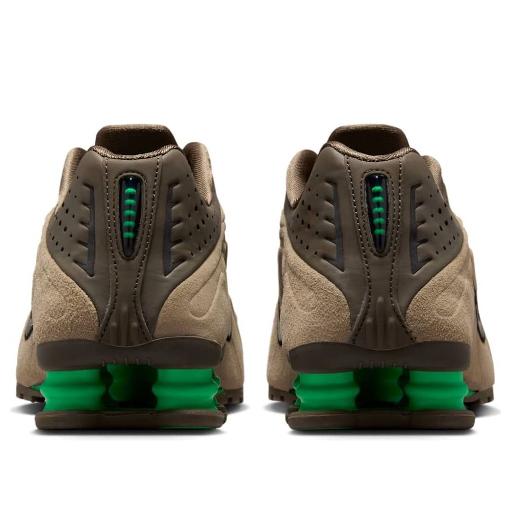 Кроссовки (WMNS) Nike Shox R4 'Olive Khaki' — фото 3
