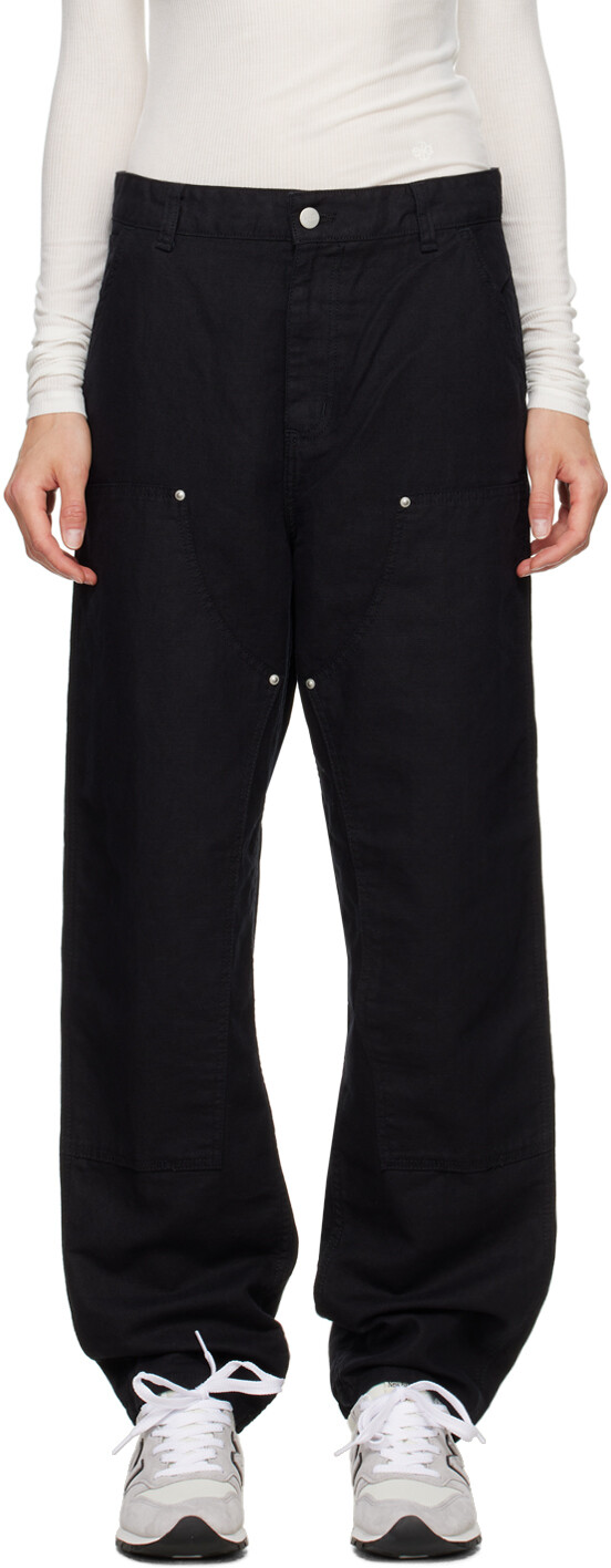 

Черные брюки Ethel с двойным коленом Carhartt Work In Progress