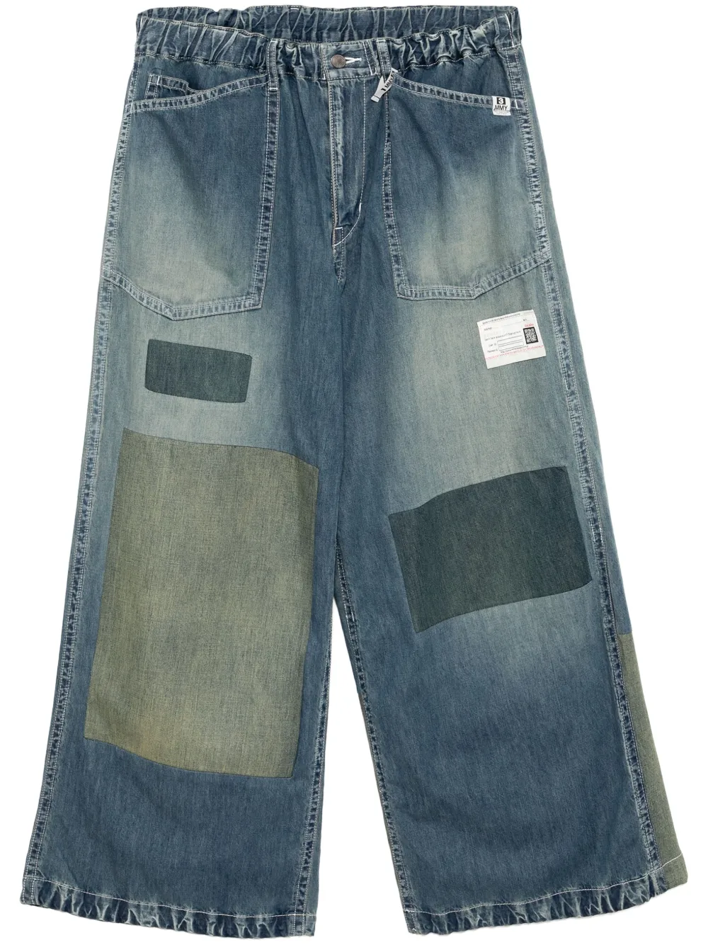 

Джинсы Repair Maison Mihara Yasuhiro, синий