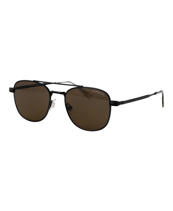 

Стильные солнцезащитные очки модели mb0363s. Montblanc, черный