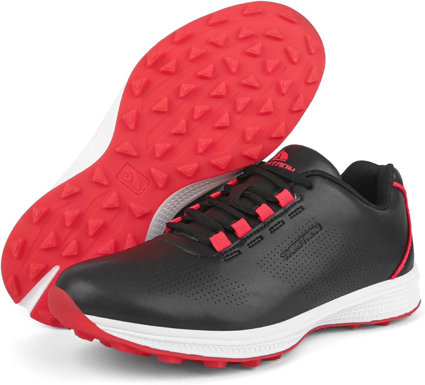 

Профессиональные мужские кроссовки для гольфа Sipkeless, легкая обувь для ходьбы Zakey, черный