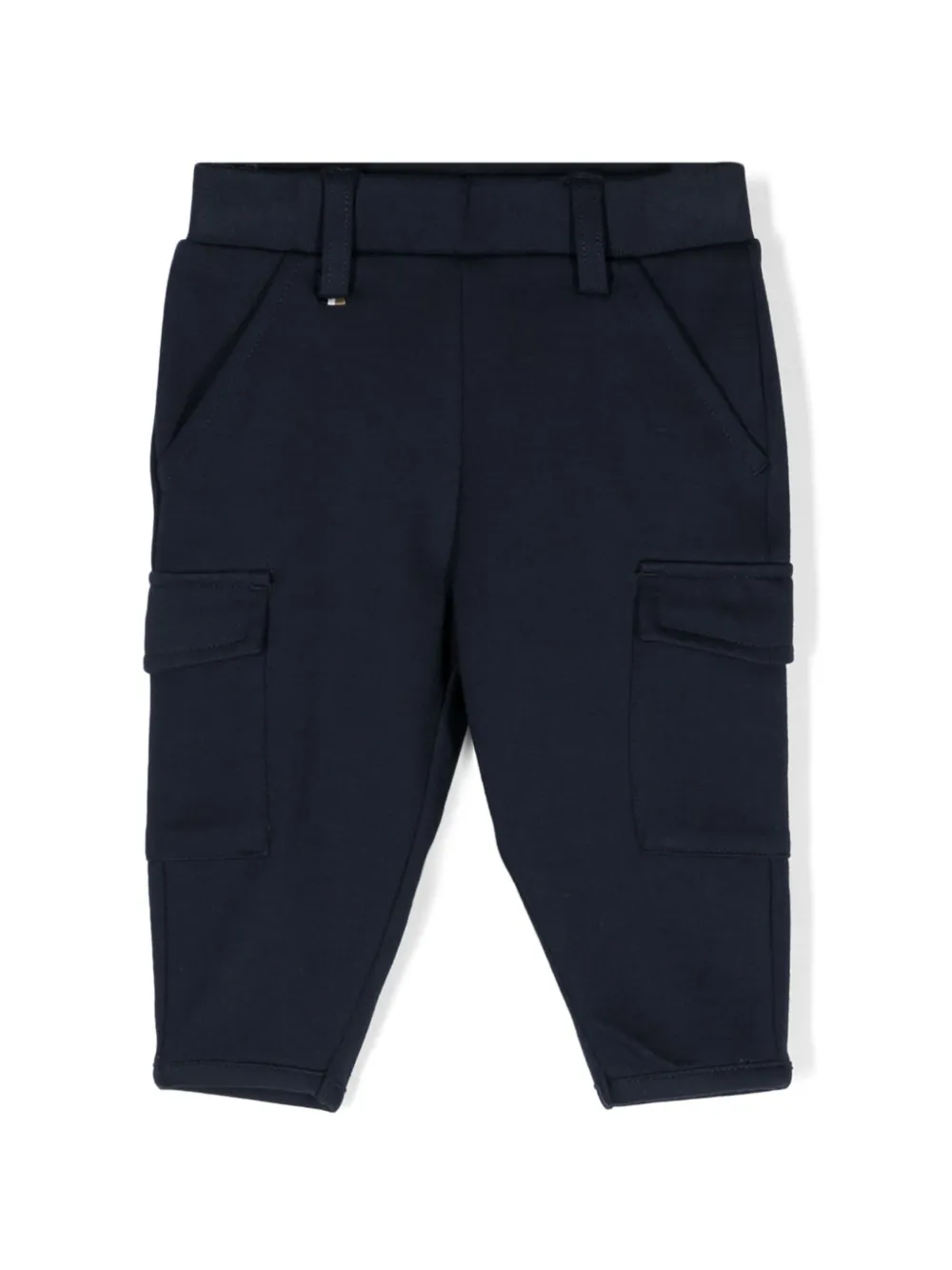 

Зауженные брюки карго BOSS Kidswear, синий