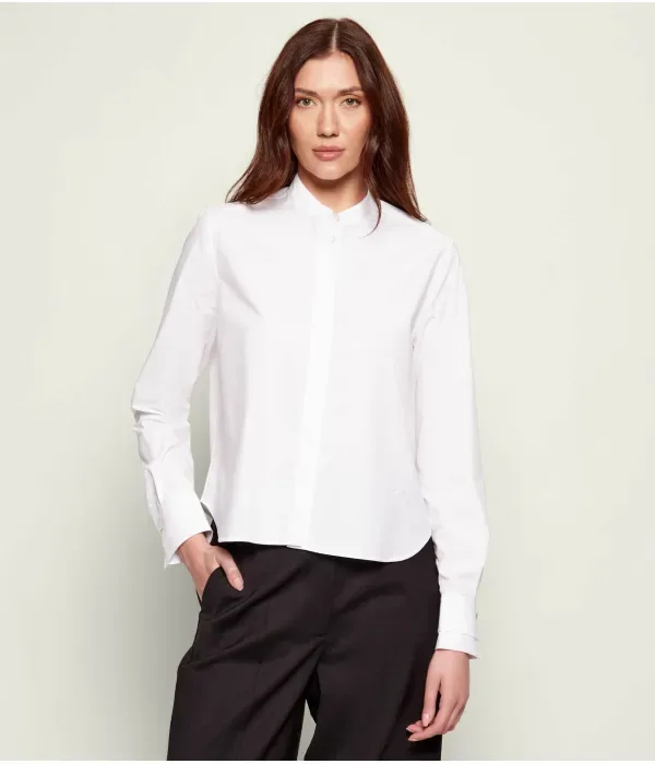 Рубашка Бертины_Понедельник regular fit Boss, белый
